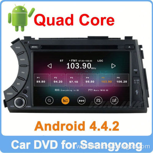 Ownice C200 Quad Core 1.6GHz Pure Android 4.4.2 car dvd player for ssangyong Kyron Actyon Built-in Wifi